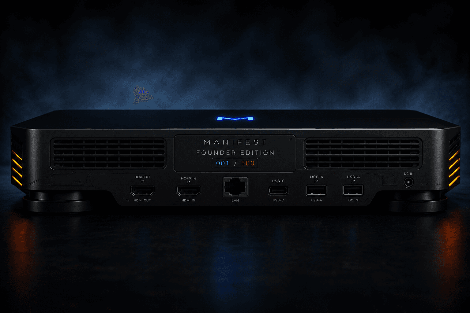 Manifest Console back angle render