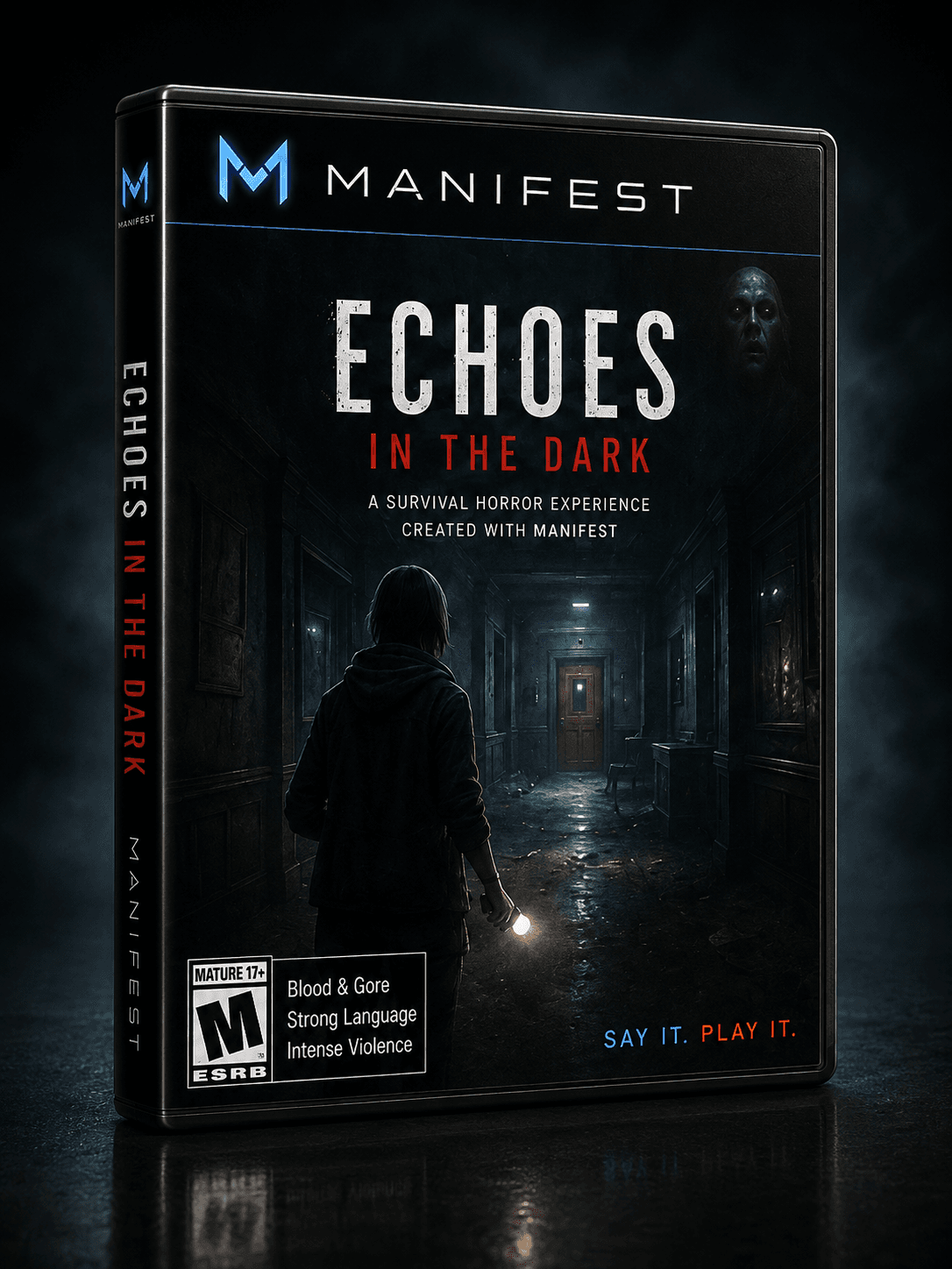 Manifest physical game case render